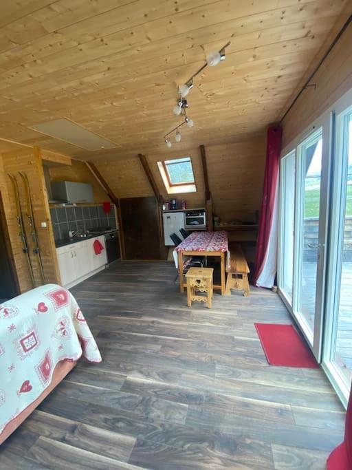 לאנס-אן-וורקורס Chalet Cosy, Belle Vue, Dans Le Massif Du Vercors מראה חיצוני תמונה