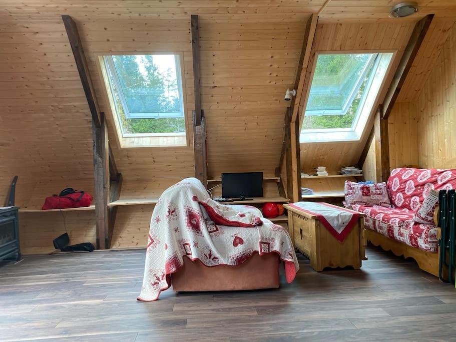 לאנס-אן-וורקורס Chalet Cosy, Belle Vue, Dans Le Massif Du Vercors מראה חיצוני תמונה